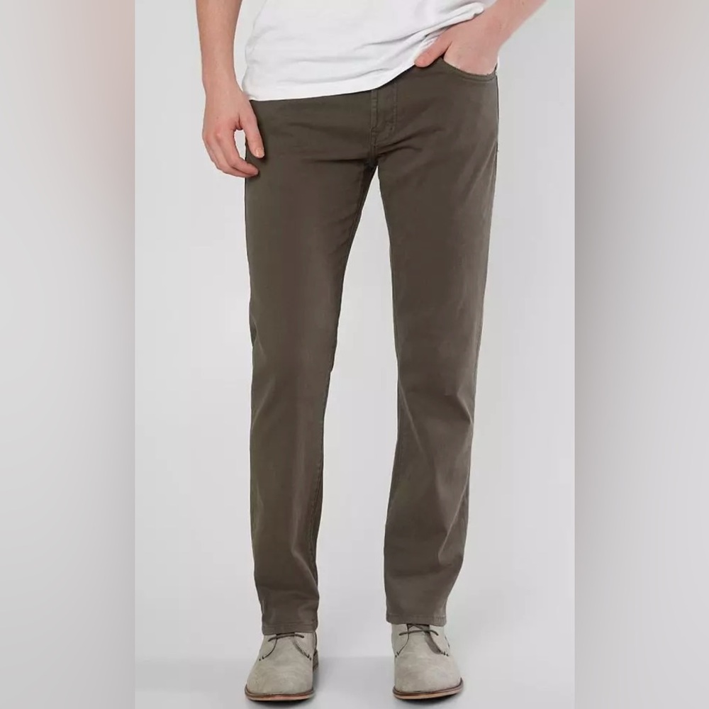 Liverpool Las Angelas Men 29x32 Deep Earth Twill Relaxed Straight Leg Jeans‎